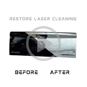 Laser Paint & Primer Removal on Tailgate preview